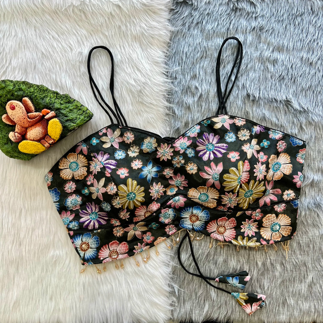 Bollywood Western Style Back less Blouse