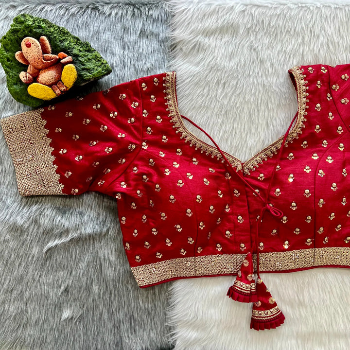 New Original Diamond Work Bridal Blouse
