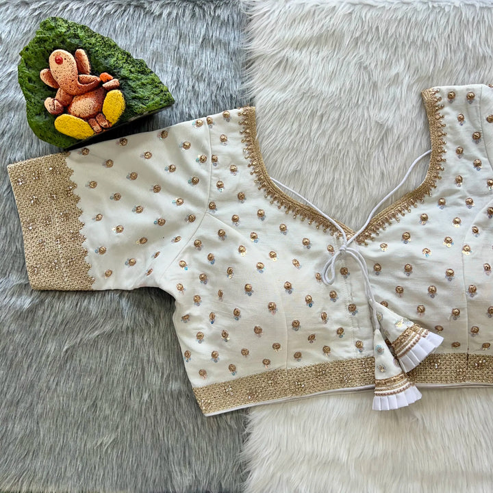 New Original Diamond Work Bridal Blouse