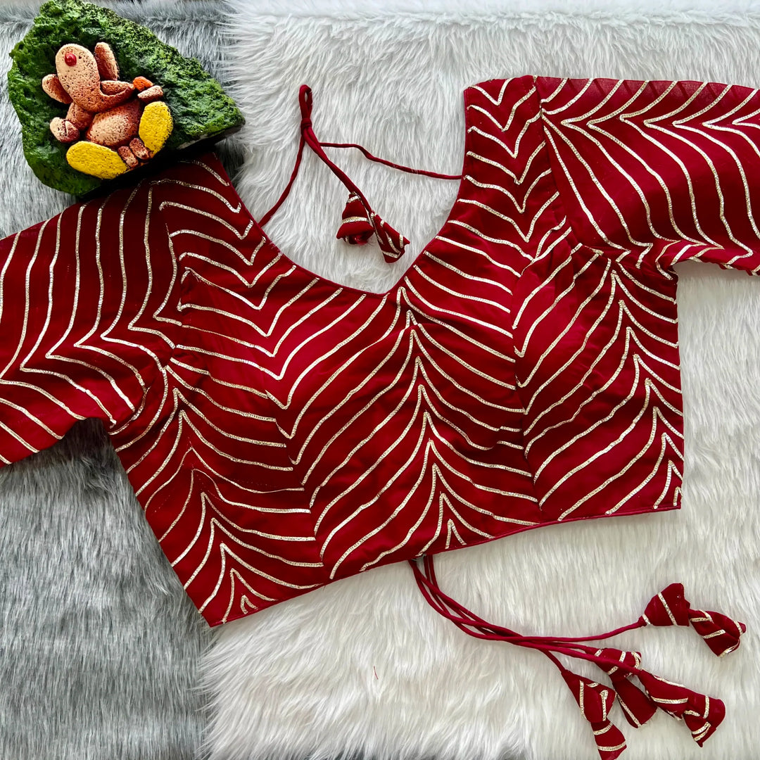 Rajasthani Gotapatti Work Blouse