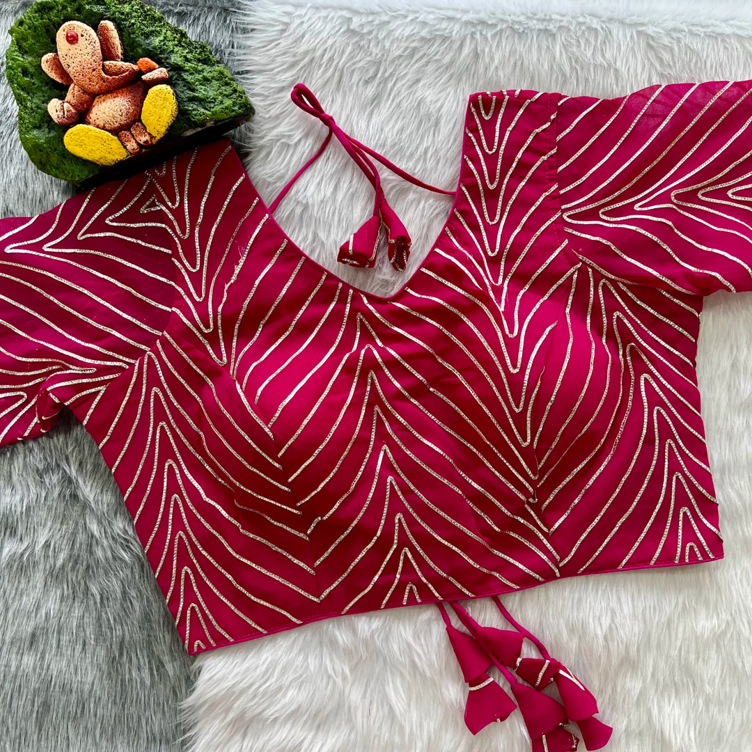 Rajasthani Gotapatti Work Blouse
