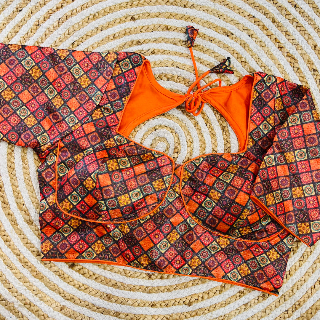 Digital Printed Regular Blouse