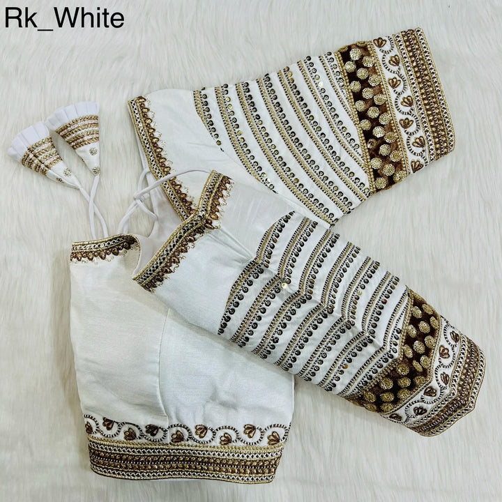 Heavy Embroidery Bridal Work Blouse