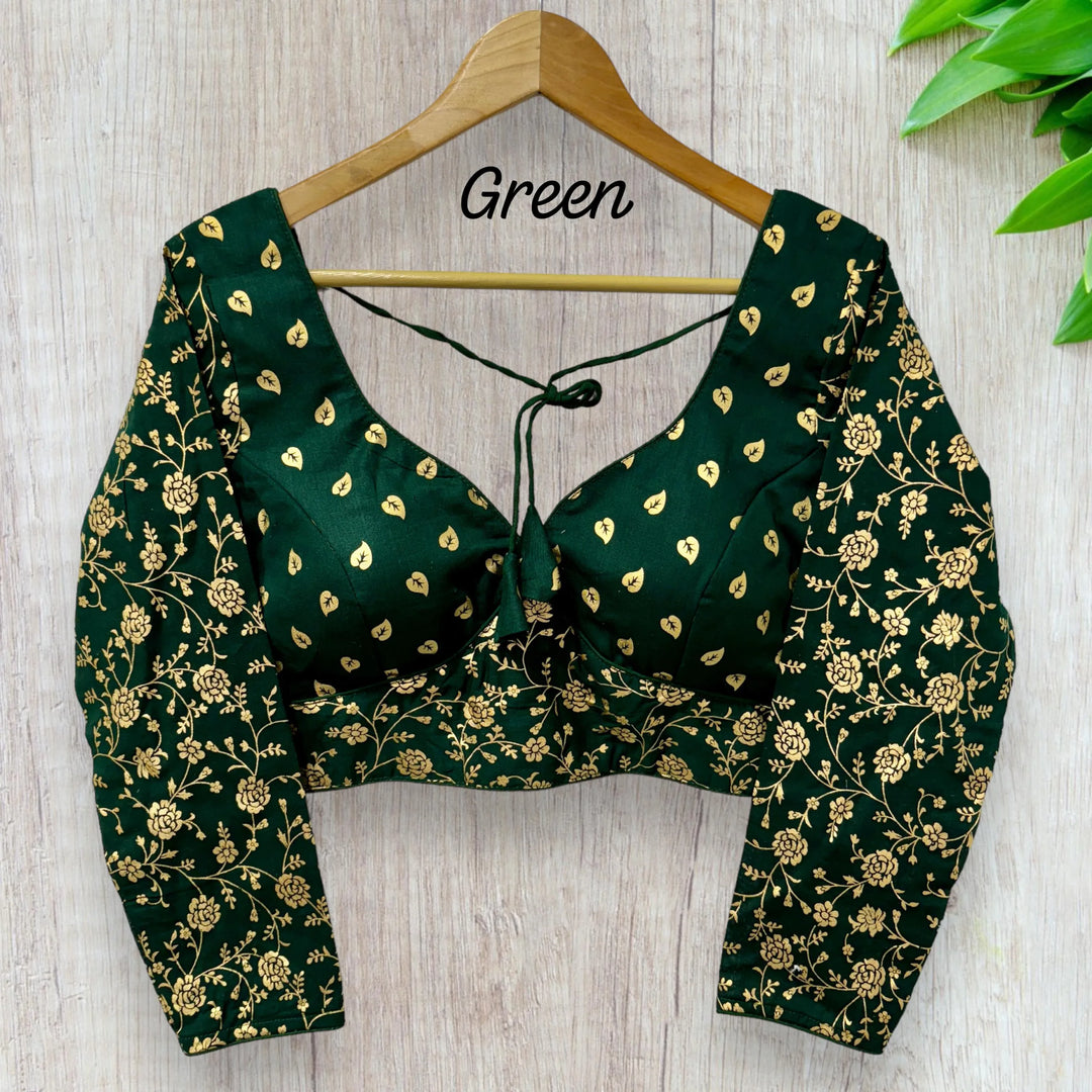 Sabyasachi Pattern Pure Cotton Blouse