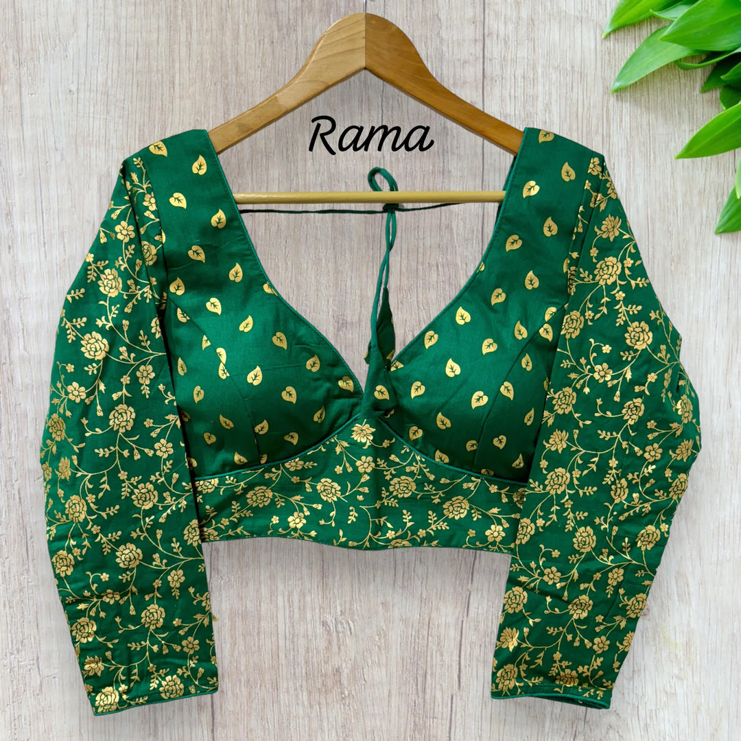 Sabyasachi Pattern Pure Cotton Blouse