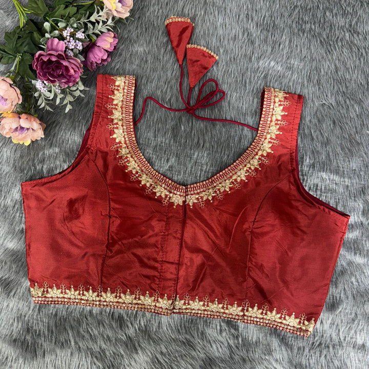 Pattu Silk Work Blouse