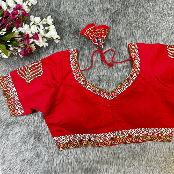BEAUTIFUL HANDWORK PARTYWEAR BLOUSE
