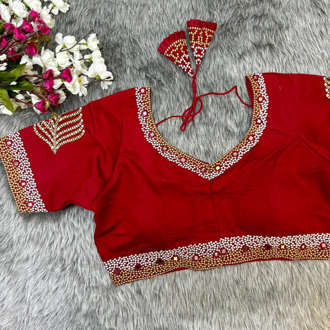 BEAUTIFUL HANDWORK PARTYWEAR BLOUSE