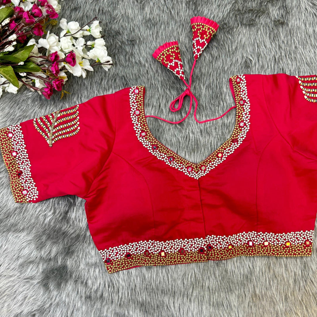 BEAUTIFUL HANDWORK PARTYWEAR BLOUSE