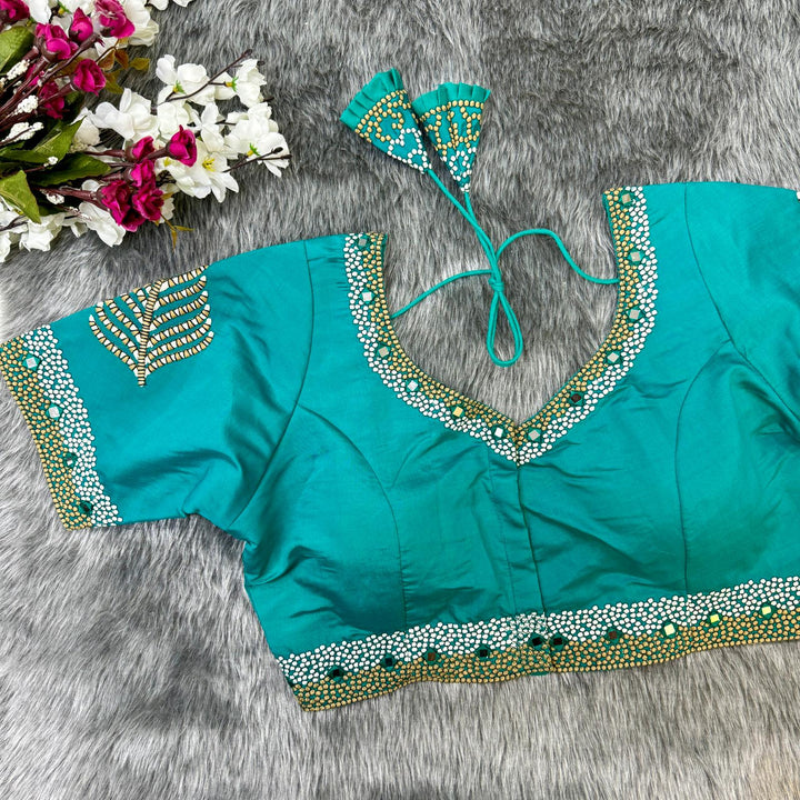BEAUTIFUL HANDWORK PARTYWEAR BLOUSE