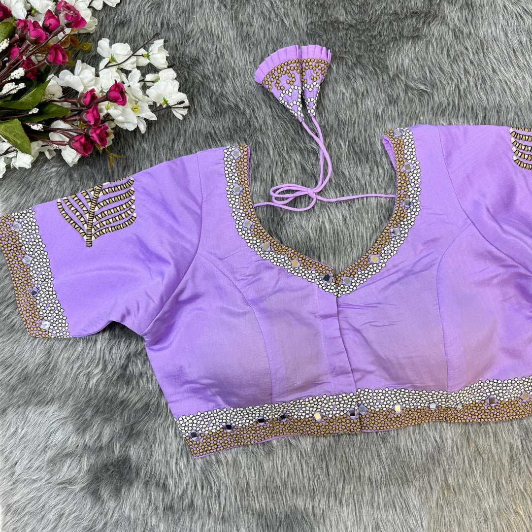 BEAUTIFUL HANDWORK PARTYWEAR BLOUSE