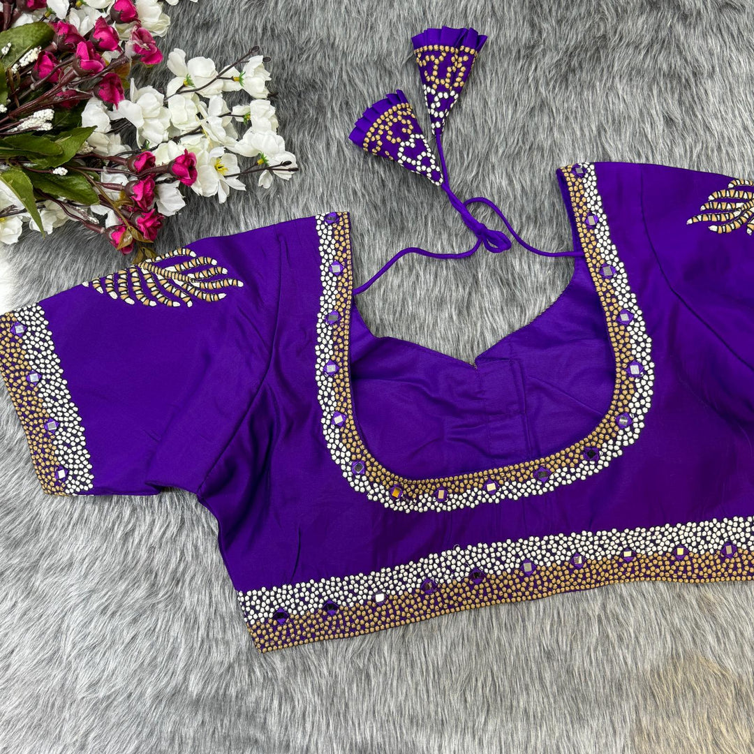 BEAUTIFUL HANDWORK PARTYWEAR BLOUSE