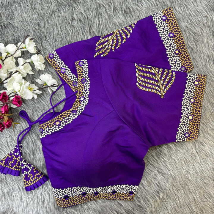 BEAUTIFUL HANDWORK PARTYWEAR BLOUSE