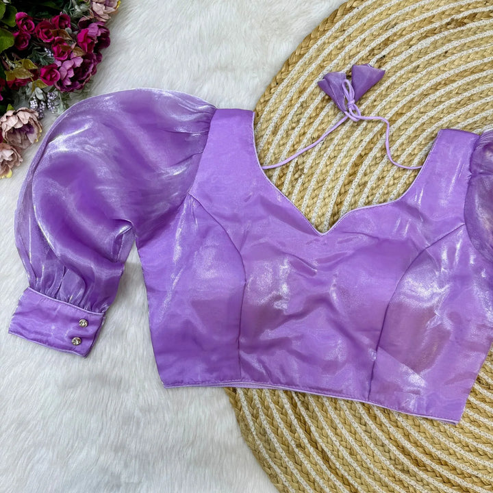 BALLOON SLEEVES ZIMICHOO FABRIC BLOUSE