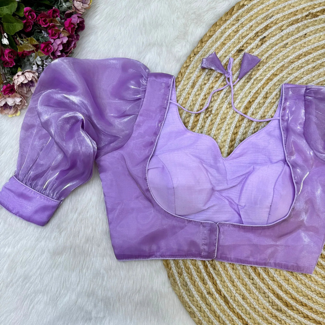 BALLOON SLEEVES ZIMICHOO FABRIC BLOUSE