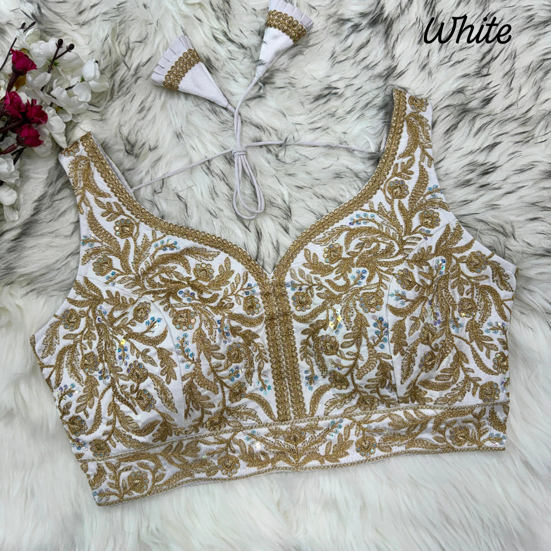 HEAVY WEDDING WORK BOLLYWOOD BLOUSE