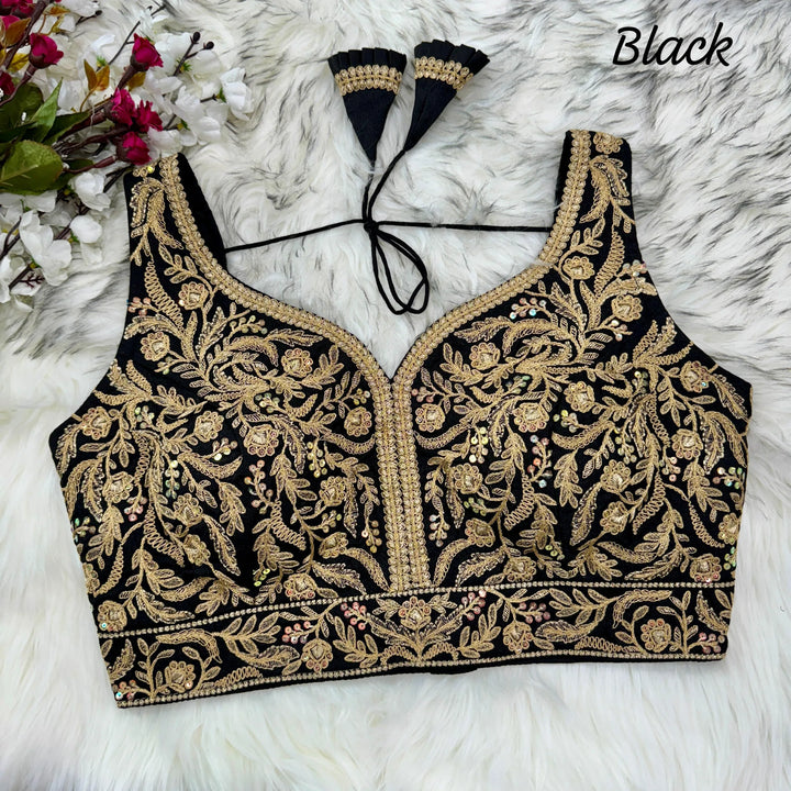 HEAVY WEDDING WORK BOLLYWOOD BLOUSE