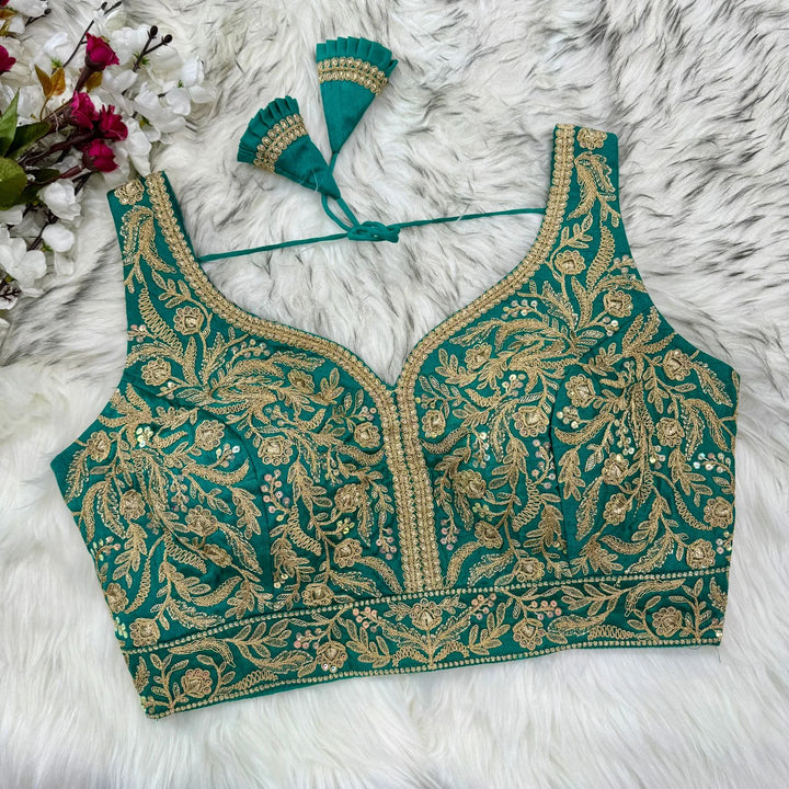 HEAVY WEDDING WORK BOLLYWOOD BLOUSE