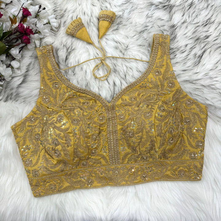 HEAVY WEDDING WORK BOLLYWOOD BLOUSE