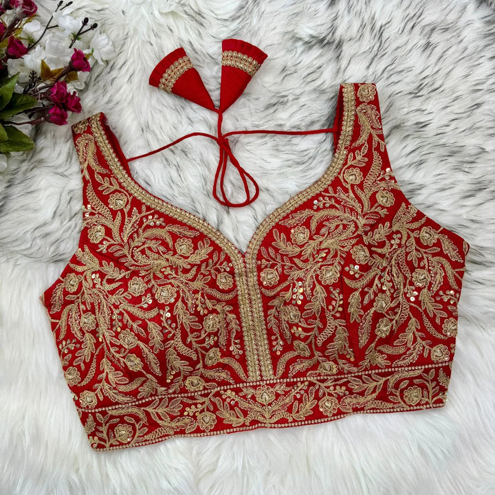 HEAVY WEDDING WORK BOLLYWOOD BLOUSE