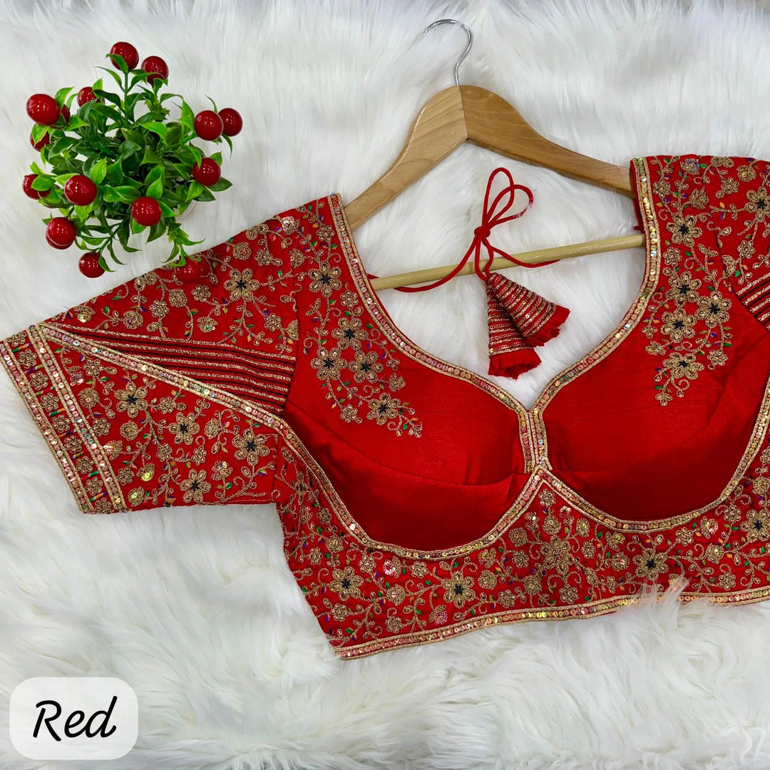 NEW SABYASACHI STYLE BRIDAL BLOUSE