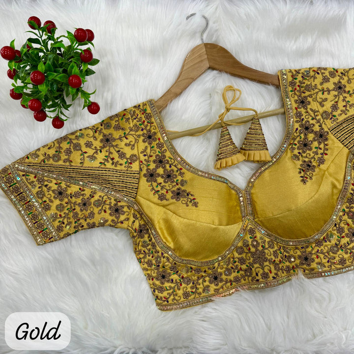 NEW SABYASACHI STYLE BRIDAL BLOUSE