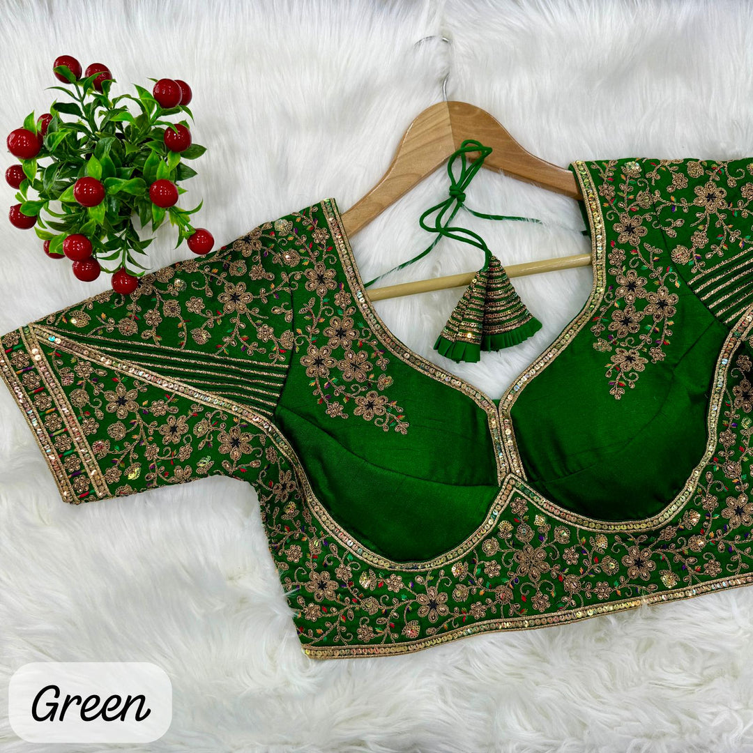 NEW SABYASACHI STYLE BRIDAL BLOUSE