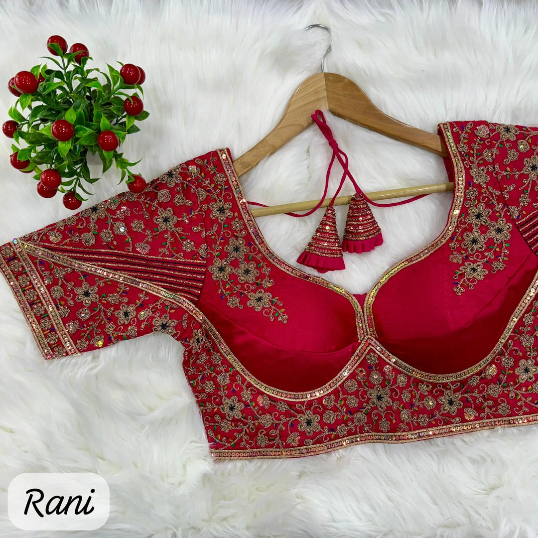 NEW SABYASACHI STYLE BRIDAL BLOUSE