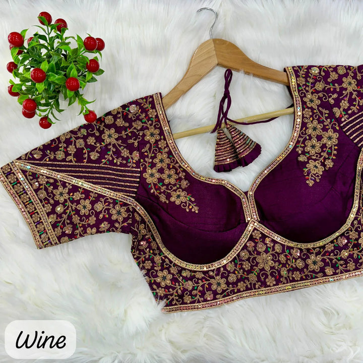 NEW SABYASACHI STYLE BRIDAL BLOUSE