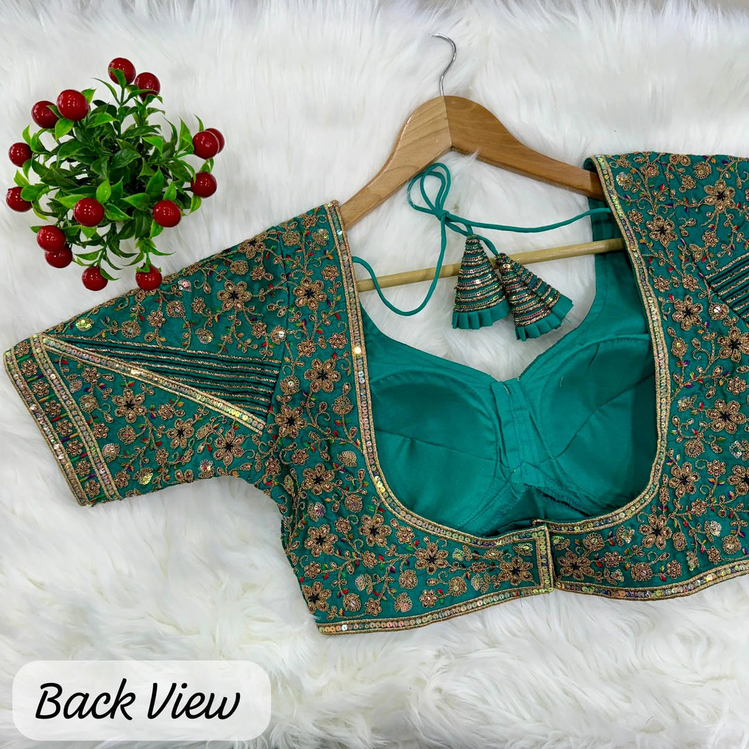 NEW SABYASACHI STYLE BRIDAL BLOUSE