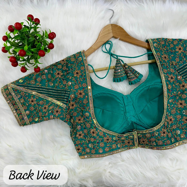 NEW SABYASACHI STYLE BRIDAL BLOUSE