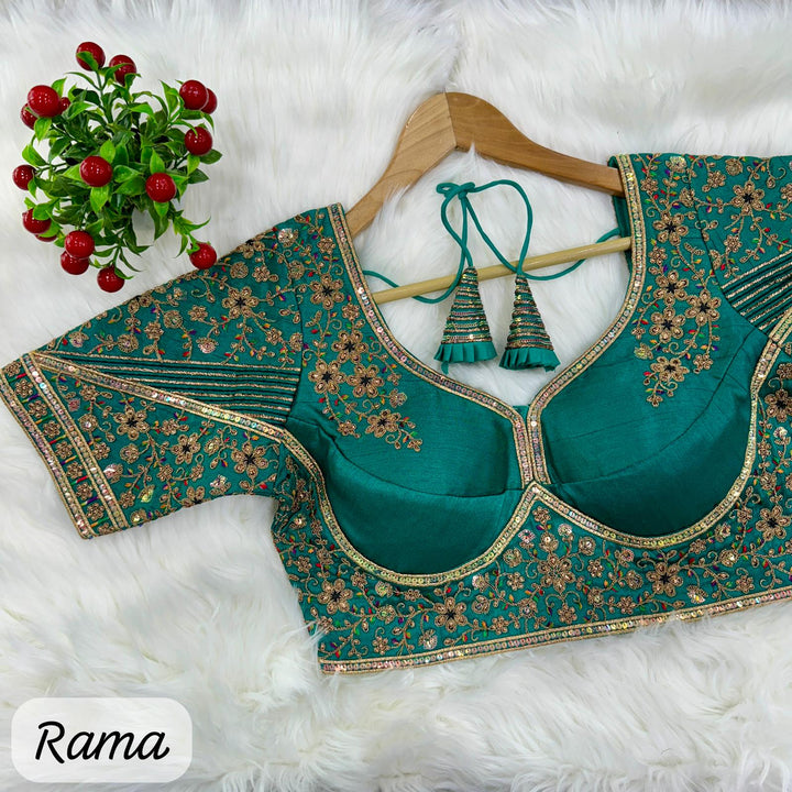 NEW SABYASACHI STYLE BRIDAL BLOUSE