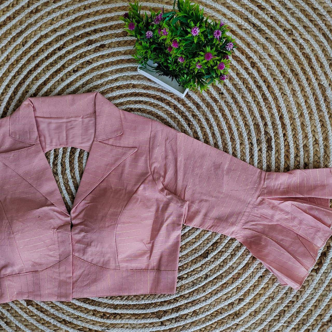 LONG SLEEVES COTTON BLOUSE
