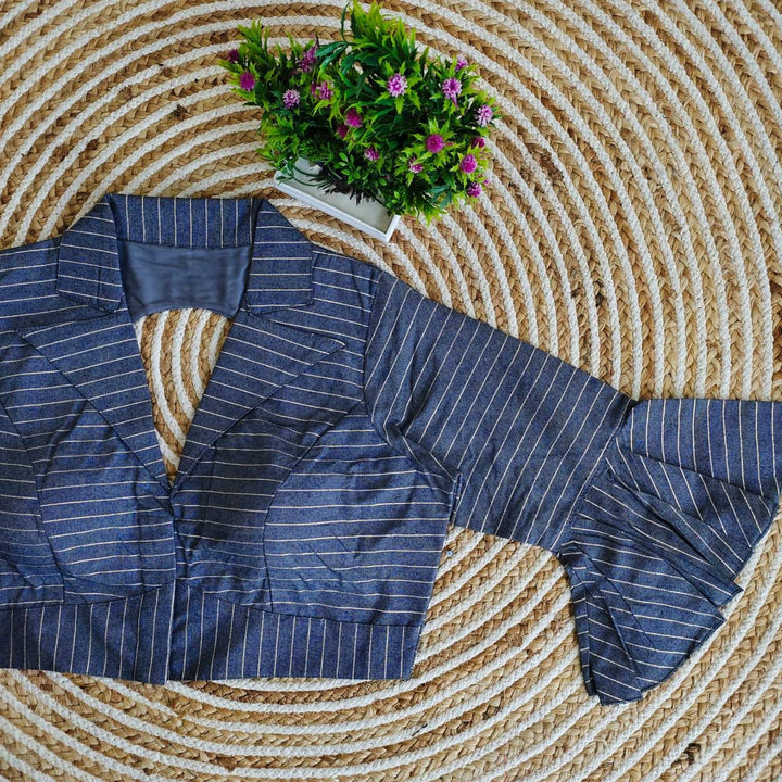 LONG SLEEVES COTTON BLOUSE