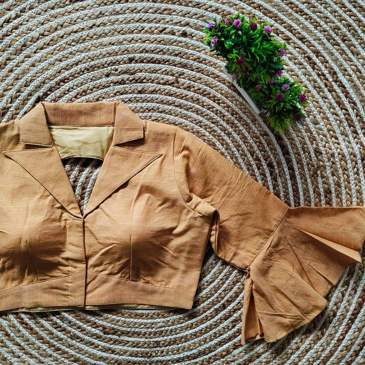 LONG SLEEVES COTTON BLOUSE