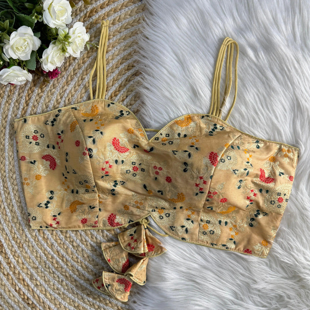 NEW NOODLES STRIPS WESTERN BLOUSE