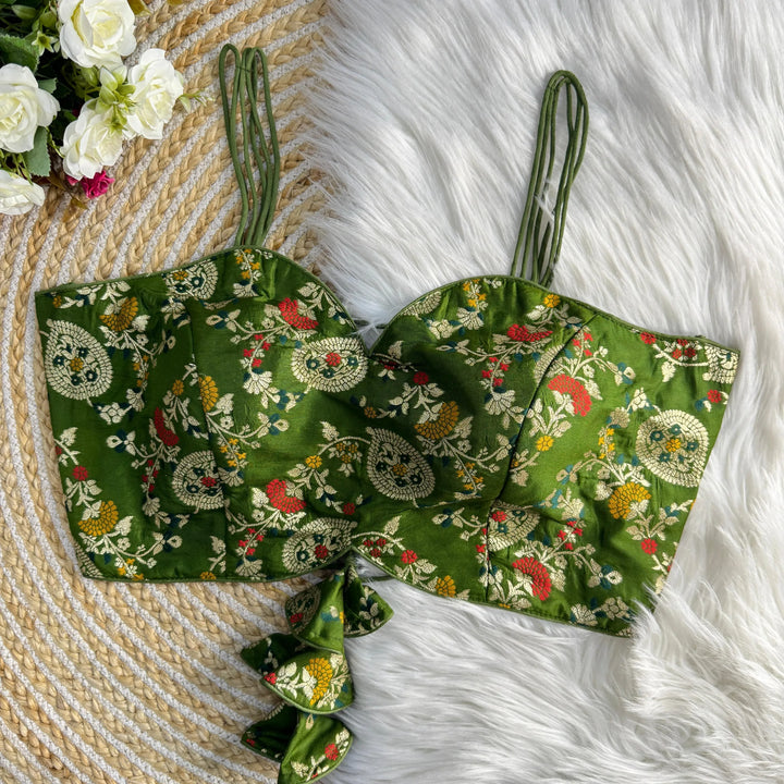 NEW NOODLES STRIPS WESTERN BLOUSE