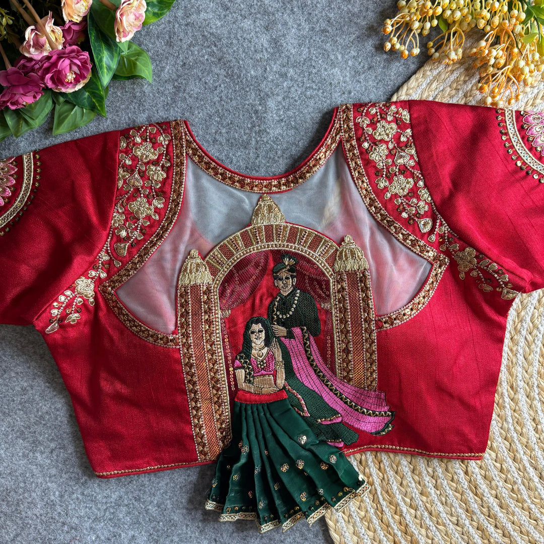 BARBIE WEDDING BLOUSE