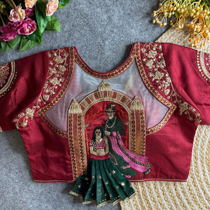 BARBIE WEDDING BLOUSE