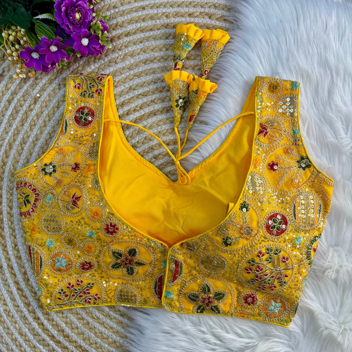 Bollywood Style Heavy Codding Work Blouse