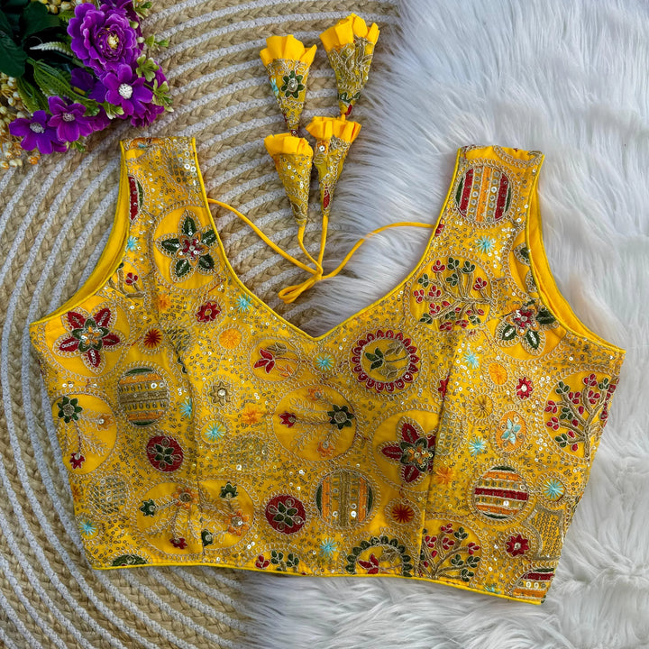 Bollywood Style Heavy Codding Work Blouse
