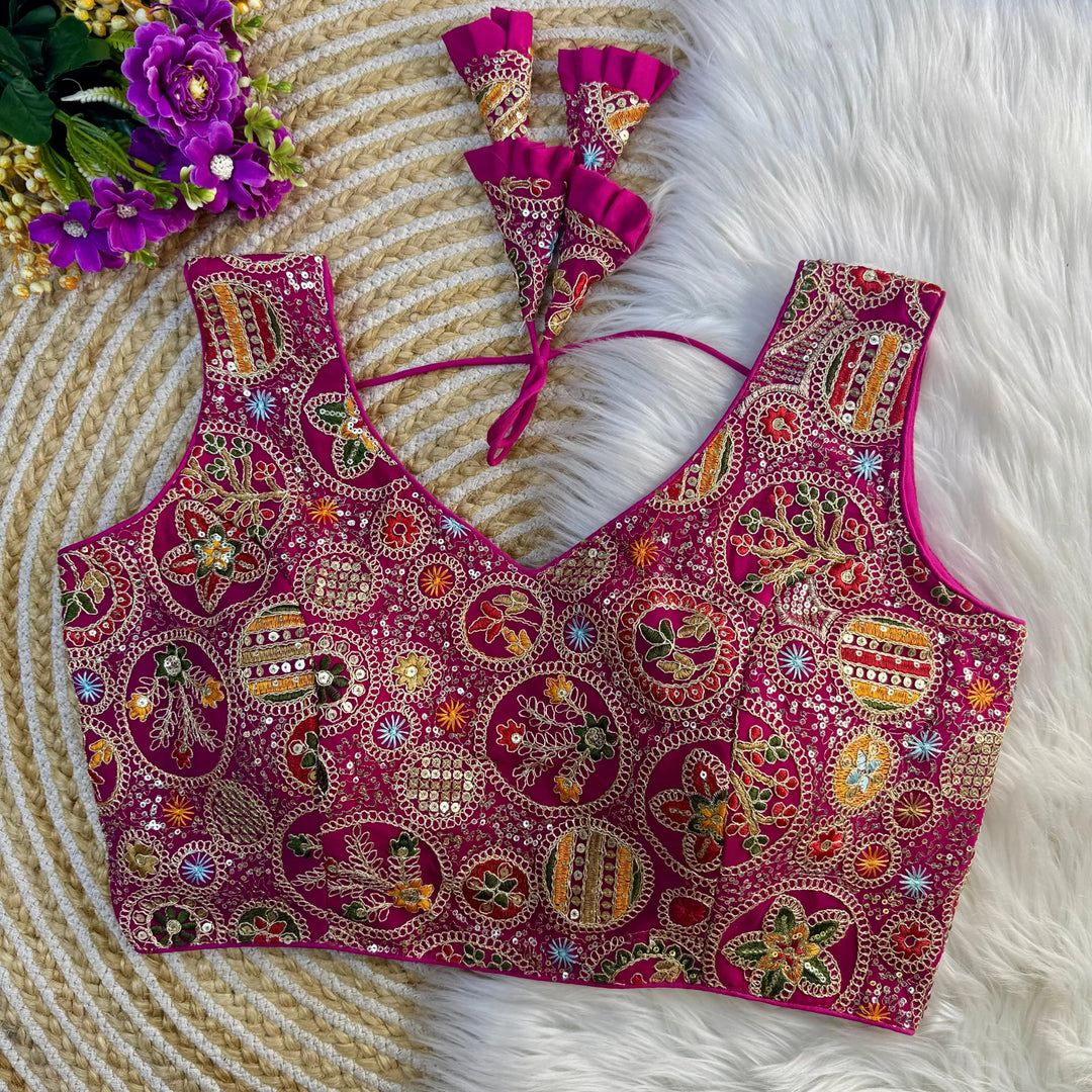 Bollywood Style Heavy Codding Work Blouse