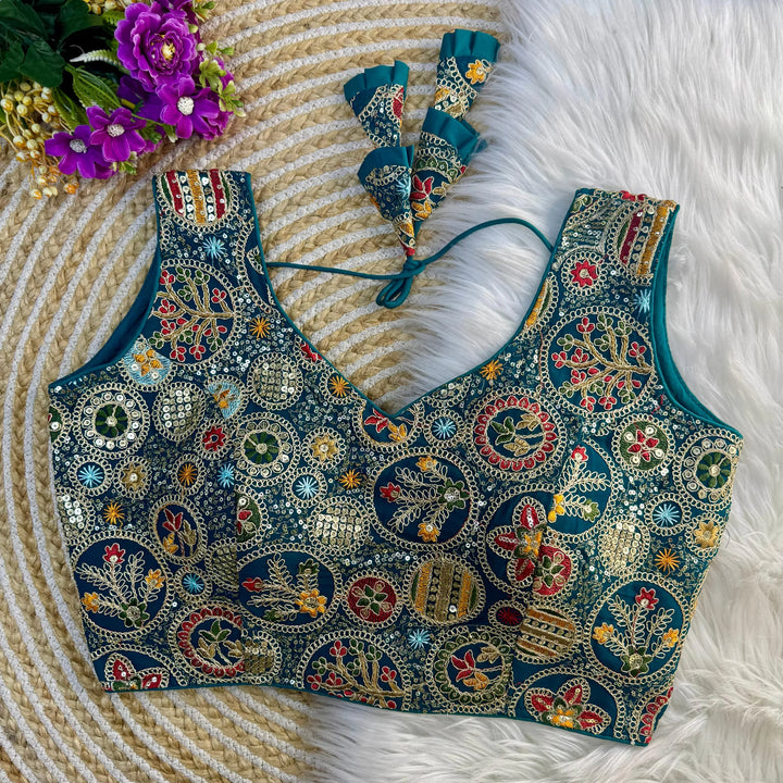 Bollywood Style Heavy Codding Work Blouse