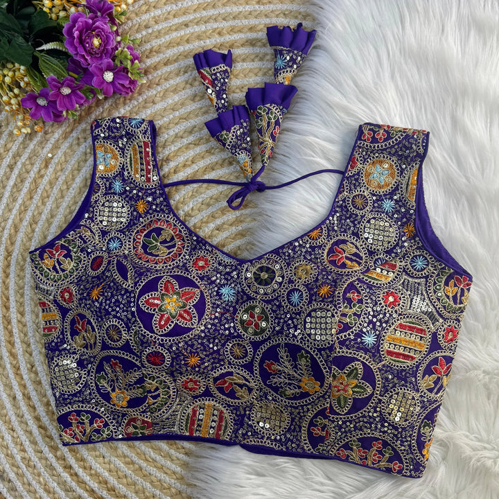 Bollywood Style Heavy Codding Work Blouse