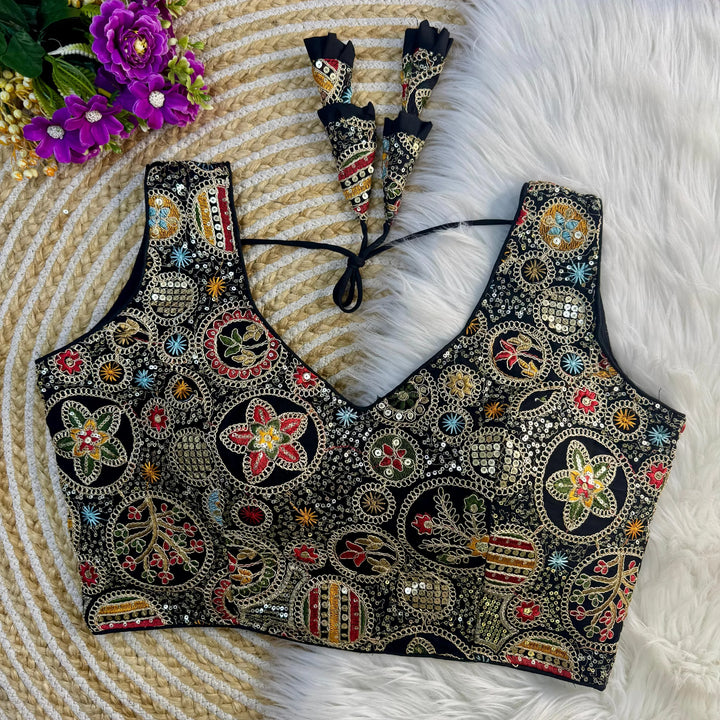 Bollywood Style Heavy Codding Work Blouse
