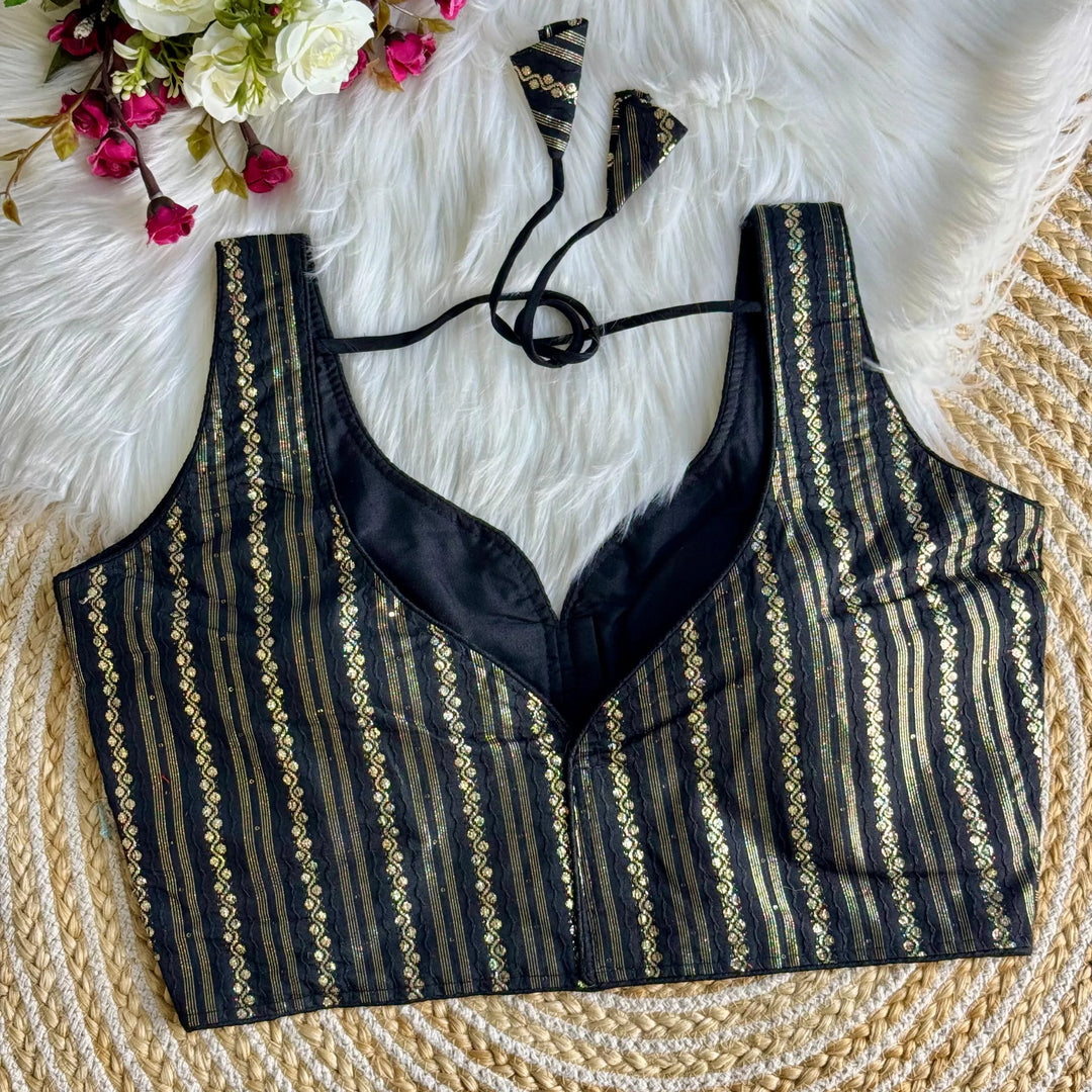 NEW BANARASI JEQUARD BLOUSE