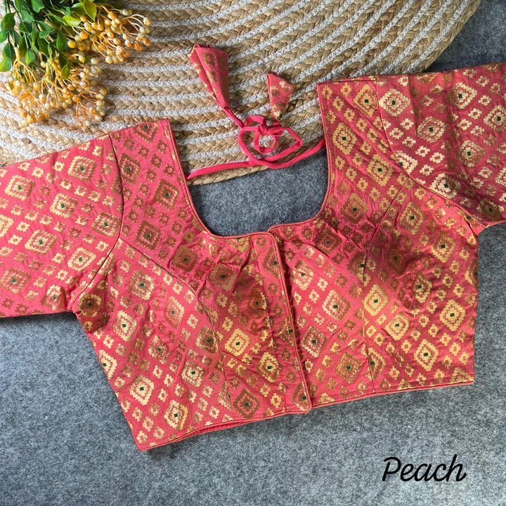 NEW BANARASI JEQUARD PATOLA BLOUSE