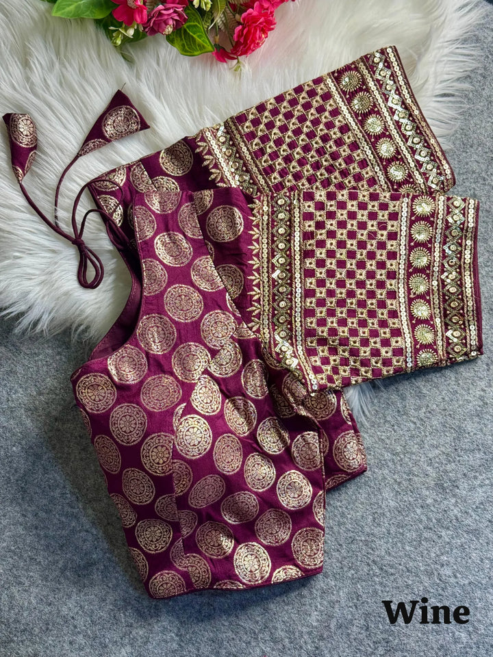 HEAVY PURE DOLA SILK  BLOUSE