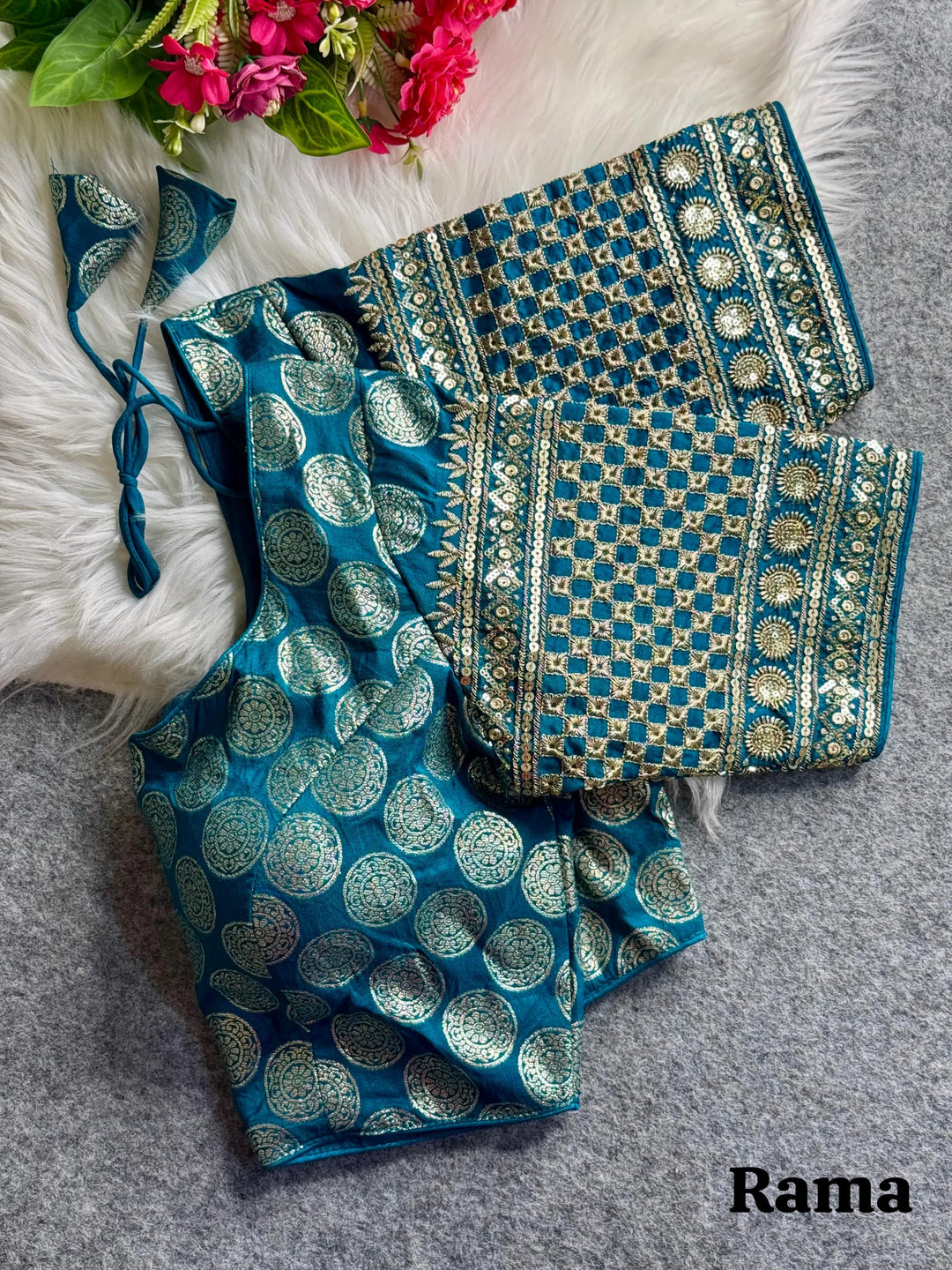 HEAVY PURE DOLA SILK  BLOUSE