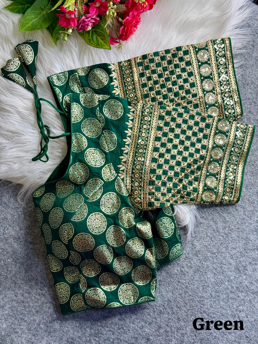 HEAVY PURE DOLA SILK  BLOUSE